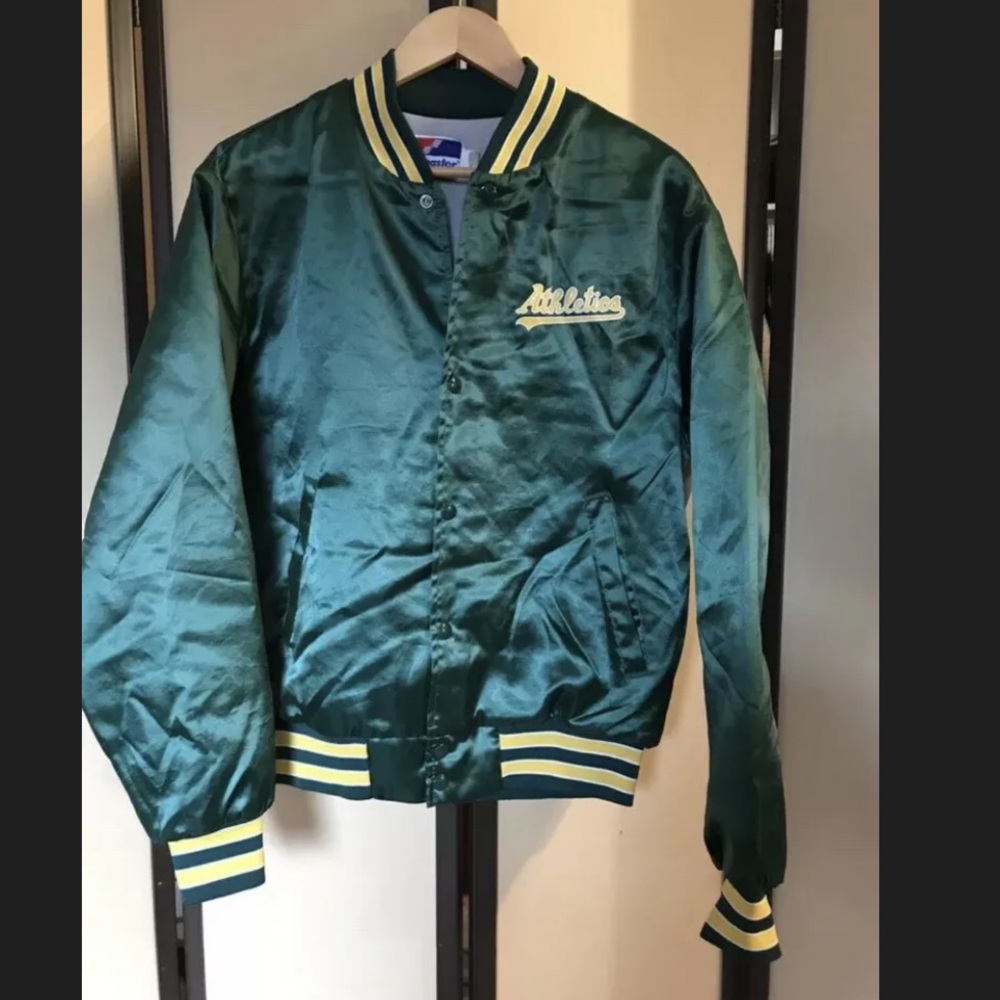 vintage satin bomber SOLD ON EBAY